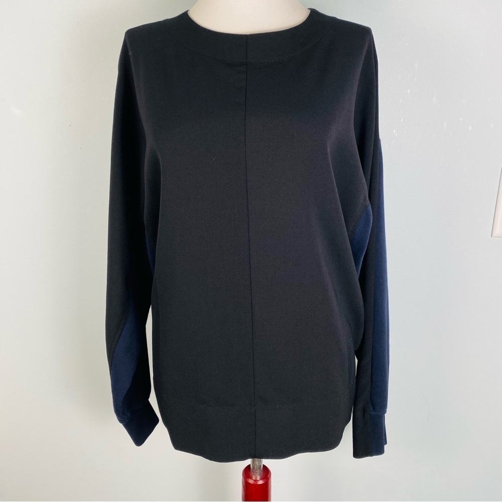 COS Color Block Crew Neck Sweatshirt Size XS TP